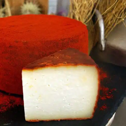 fromage de chèvre au paprika semi-affiné